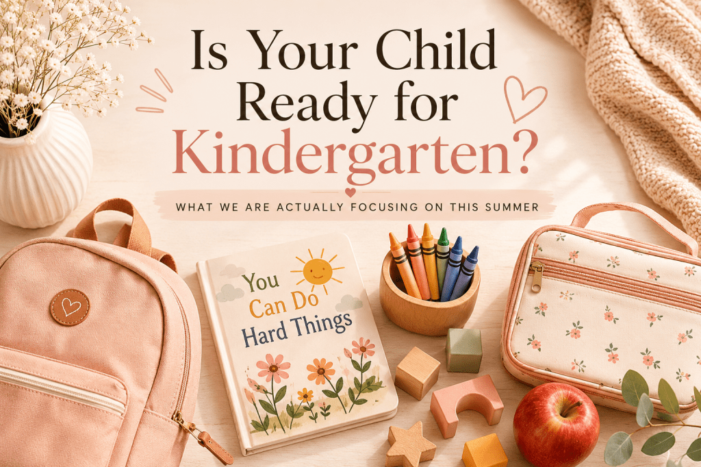 Is Your Child Ready for Kindergarten? Everything We Are Doing This Summer to Prepare